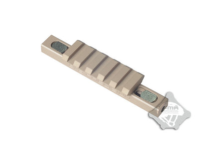 FMA CNC LOWPRO 45° Handguard RIS Rail - Tan-FMA-