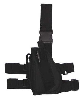 Fondina coscia Miltec Tactical Drop-Leg Mancina — Nero
