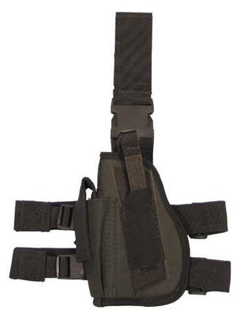 Fondina coscia Miltec Tactical Drop-Leg Mancina — Verde