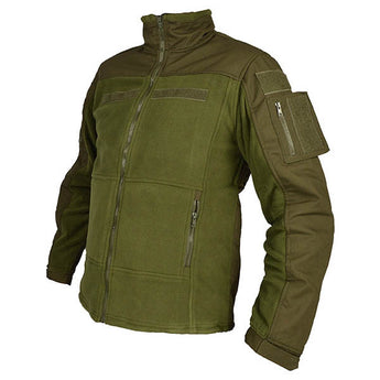 Giacca in pile Fostex Combat Fleece Jacket — Verde oliva