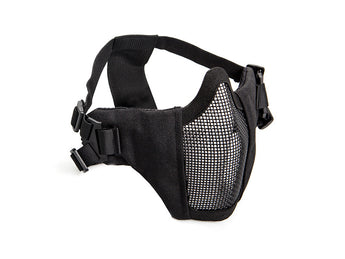 Maschera a rete Strike Systems con guanciali — Nero-STRIKE SYSTEMS-
