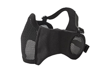 ASG Metal mesh mask with cheek pads and ear protection, BLACK-STRIKE SYSTEMS-