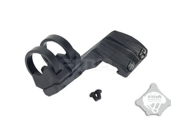 FMA Left Side RIS Mount for Flashlight with a diameter of 20-25 mm - Black-FMA-