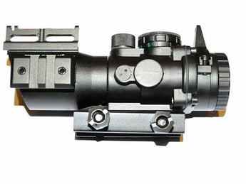 4x32 Scope w. red/green cross and fibreoptics-STRIKE SYSTEMS-