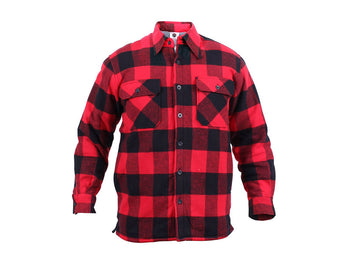 Camicia Rothco Lumberjack Plaid — Rosso