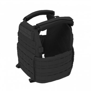 WAS DCS Elite Ops Plate Carrier, without Pouches - Black-Warrior Assault Systems-M-