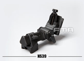 FMA NOROTOS CNC Helmet Mount for NVG PVS-15 / 18 - Black-FMA-