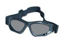 Occhiali balistici Miltec Air Commando — Tec BLACK smoke