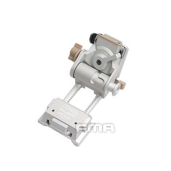 FMA CNC L4G24 Helmet Mount for NVG PVS-15 / 18 - Silver-FMA-