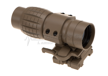 4x35 FDX Magnifier Scope - TAN-Aim-O-