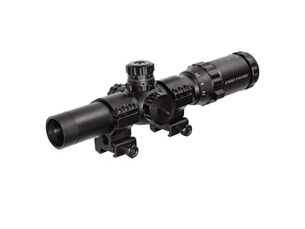 1-4X24 Short Dot sight red/green Scope w. mount ring-STRIKE SYSTEMS-