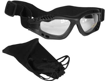 Occhiali balistici Miltec Air Commando — Tec BLACK clear