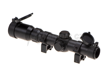 1-4x24 Tactical Scope, Black-Aim-O-