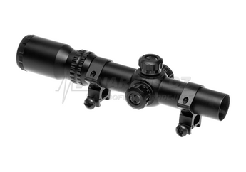 1-4x24 SE Tactical Scope, Black-Aim-O-