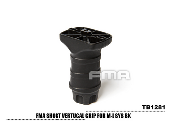 FMA Short Vertical STUBBY Grip for M-LOK - Black-FMA-