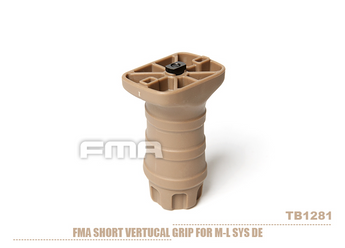 FMA Short Vertical STUBBY Grip for M-LOK - Tan-FMA-