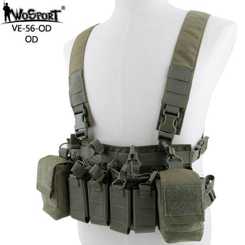 WST Tactical Chest Rig D3CRX - OD-Wosport-