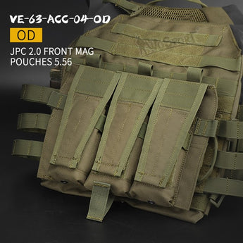 JPC vest 2.0 front accessory package 5.56 triple package - OD-Wosport-