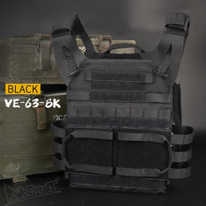 JPC Tactical Vest 2.0 - Black-Wosport-
