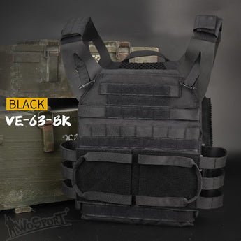 JPC Tactical Vest 2.0 - Black-Wosport-