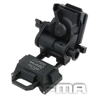 FMA CNC L4G24 Helmet Mount for NVG PVS-15 / 18 - Black-FMA-