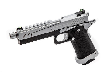 Pistola softair VORSK Hi-Capa 5.1 Split GBB — Silver Chrome-VORSK-
