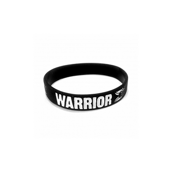 WAS Silicone Wrist Band WARRIOR - Black-Warrior Assault Systems-