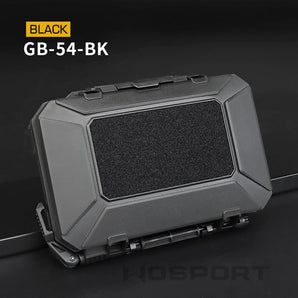 Borsa rigida Wosport MOLLE Waterproof Gear Case — Nero-Wosport-