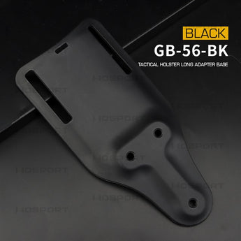 WST Lowered Belt Platform (Low Rise) for Holster - Black-Wosport-