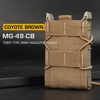 WST Tiger Type 5.56 Magazine Molle Pouch - Coyote-Wosport-