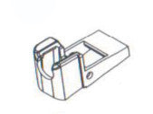 Magazine lip, WE Makarov/654K, pt. nr. 65-WE-
