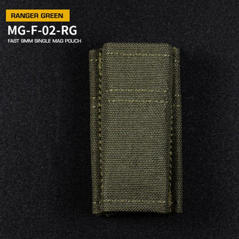 FAST Type 9mm Magazine Pouch - Ranger Green-Wosport-