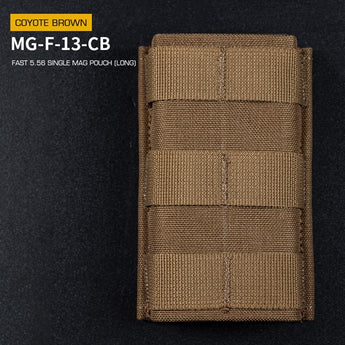 FAST Type Single 5.56 Magazine Pouch (Long) - Coyote-Wosport-