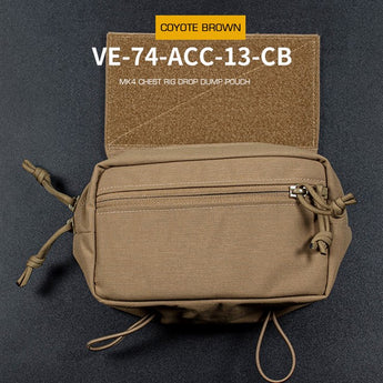 MK4 Chest Rig Drop Dump Pouch - Coyote-Wosport-