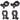 M10 Mount Rings 25.4mm / 30mm - Black-Aim-O-