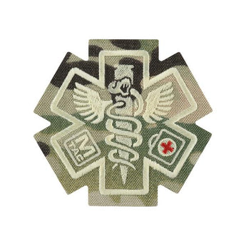 M-Tac patch Paramedic (Embroidery)-M-Tac-Multicam-