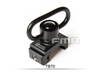 FMA 360° DD QD Sling Swivel RIS Mount - Black-FMA-