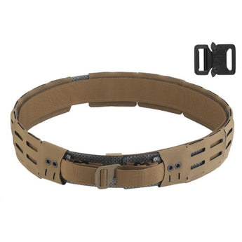 WST WRC Lightweight Combination Shooters Belt with Molle Webbing - Coyote-Wosport-