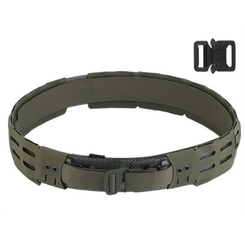 WST WRC Lightweight Combination Shooters Belt with Molle Webbing - Ranger Green-Wosport-