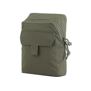 WST Multifunctional Molle Pouch GP with Zipper - Ranger Green-Wosport-