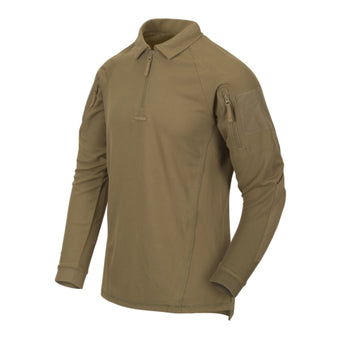 HELIKON RANGE Polo Shirt(R), Long Sleeve - Coyote-HELIKON-XS-