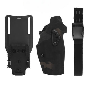 WST Holster GB-78 for Glock 17 with Low Rise Platform - MC Black-Wosport-