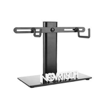 Novritsch Universal Gun Stand, Glass Base - Black-NOVRITSCH-