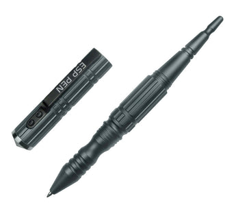 Penna tattica ESP Tactical Ballpoint Pen / Kubotan — Grigio
