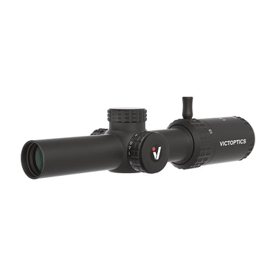 Ottica da caccia VictOptics SOI 1,5-5x20 monotubo illuminato — Nero-Vector Optics-