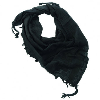 Kefiah Miltec Palestine / Shemagh 110x110 cm — Nero