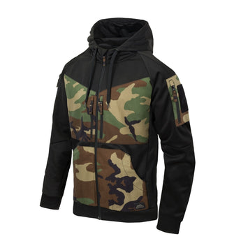 HELIKON ROGUE Hoodie - Black/US Woodland-HELIKON-S-