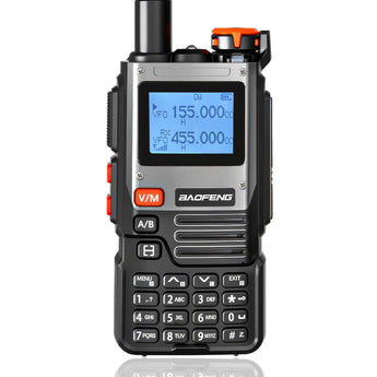 Baofeng UV-K61 Tri-band Radio (AIR / VHF / UHF), USB-C - Black-BAOFENG-