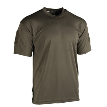 Maglia tecnica Miltec Tactical Quick Dry manica corta — Verde