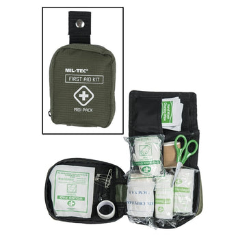Kit primo soccorso Miltec First Aid Midi Pack — Verde